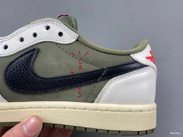Reps TBK TRAVIS JORDAN MEDIUM 1 X DM7866-200 AIR OG SCOTT OLIVE LOW 0801